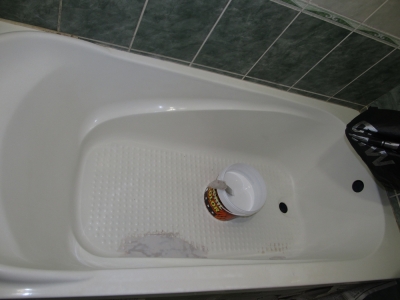 Реставрация ванны акрилом в Харькове